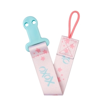 Тримач для пустушки Canpol Babies Exotic Animals, рожевий (51/023_pin) - Pampik