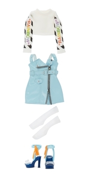 Лялька Rainbow High Скайлар, з аксесуарами (569633) - Pampik - 7