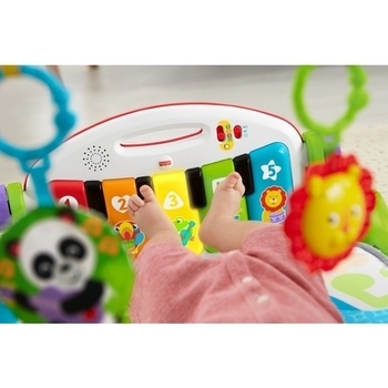 Коврик - игровой центр Fisher-Price с технологией Smart Stages "Нажимай и играй", английский (FWT18) - Pampik - 7