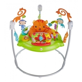 Детские прыгунки Fisher-Price Тропичный лес (CHM91) - Pampik