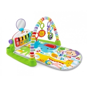 Коврик - игровой центр Fisher-Price с технологией Smart Stages "Нажимай и играй", английский (FWT18) - Pampik