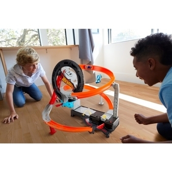 Ігровий набір Hot Wheels Гонки в шиномонтажній (GJL16) - Pampik - 8