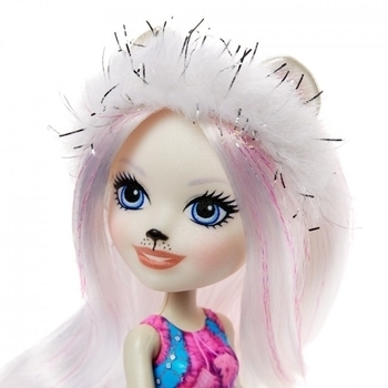 Набір ляльок Enchantimals Сім'я Білій ведмедиці Пристін (GJX47) - Pampik - 3