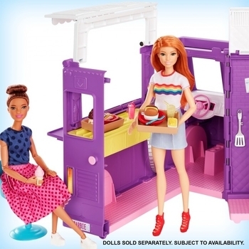 Ігровий набір Barbie Фургон з їжею (GMW07) - Pampik - 5