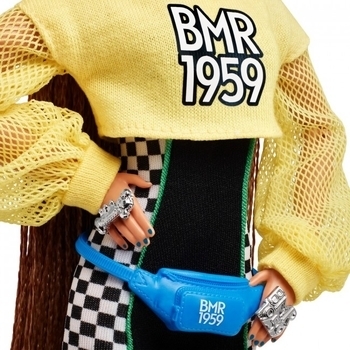 Коллекционная кукла Barbie "BMR 1959" с косичками (GHT91) - Pampik - 6
