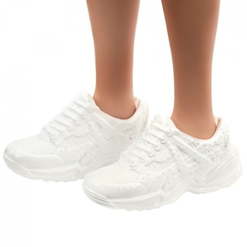 Лялька Barbie Модниця в червоній сукні в огірках (GHW65) - Pampik - 5