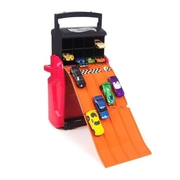 Портативный трек-контейнер для машинок Hot Wheels (HWCC4) - Pampik - 3