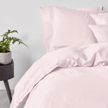 Підодіяльник Cosas Ranfors Rose, ранфорс, 140х110 см, світло-рожевий - Pampik - 2