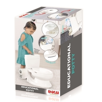 Горщик-унітаз навчальний Wader, білий (7051) - Pampik - 8