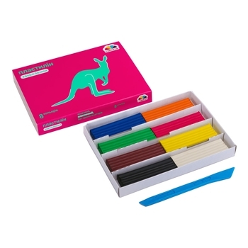 Пластилін Гама.ua Захоплення, 8 кольорів, 160 г (200 302) - Pampik - 2