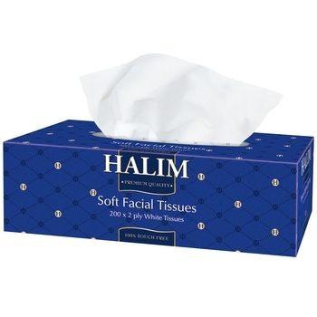 Серветки двошарові Halim, 200 шт. - Pampik