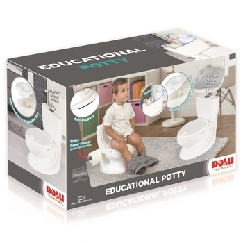 Горщик-унітаз навчальний Wader, білий (7051) - Pampik - 9