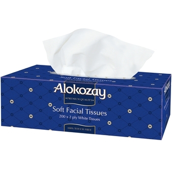 Серветки Alokozay, двошарові, 200 шт. - Pampik