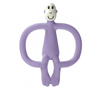 Іграшка-прорізувач Matchstick Monkey Мавпочка, фіолетовий (MM-ONT-014) - Pampik