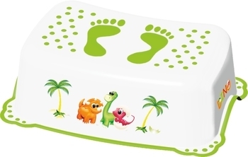 Підставка з резинками Maltex Діно, білий (3910421) - Pampik