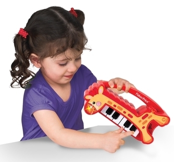 Дитяче мініпіаніно Fisher-Price Музичний жирафик (380006) - Pampik - 2