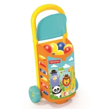 Игрушечная тележка с шариками Fisher-Price (1814) - Pampik - 2