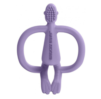 Іграшка-прорізувач Matchstick Monkey Мавпочка, фіолетовий (MM-ONT-014) - Pampik - 2