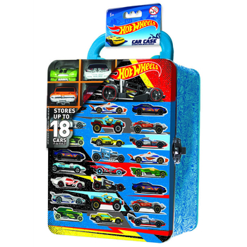 Контейнер для машинок Hot Wheels, на 18 машинок, голубой (HWCC2) - Pampik - 2