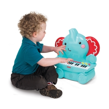 Дитяче піаніно Fisher-Price Музичне Слоненя (380008) - Pampik - 3
