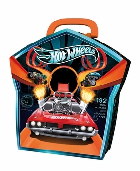Металлический контейнер для машинок Hot Wheels, на 36 машинок (HWCC3) - Pampik