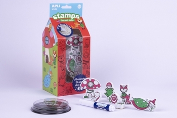 Набор печатей Apli Kids Волшебный лес (16814) - Pampik - 2