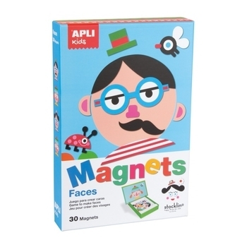 Магнітна гра Apli Kids Обличчя (14561) - Pampik