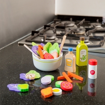 Ігровий набір New Classic Toys Салат (10592) - Pampik - 5