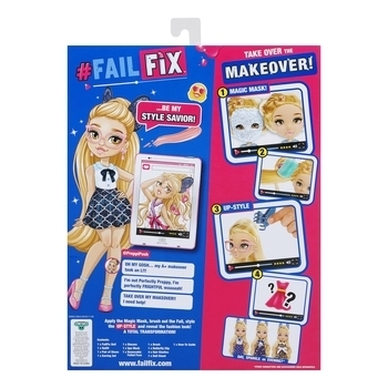 Ігровий набір з лялькою Failfix Total Makeover Школярка (12804) - Pampik - 12