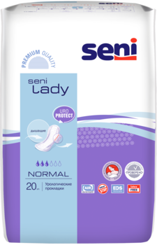 Урологічні прокладки Seni Lady Normal, 20 шт. - Pampik