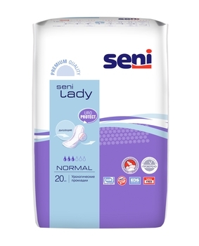 Урологічні прокладки Seni Lady Normal, 20 шт. - Pampik - 2