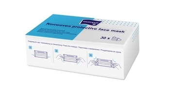 Маски одноразові Matopat, з нетканого матеріалу, 30 шт. - Pampik