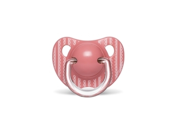 Пустушка силіконова Suavinex Історії малюків, 6-18 міс., рожевий, 2 шт. (304393/1) - Pampik