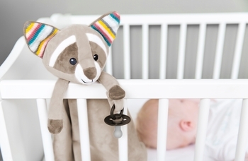 Комфортер Zazu Robin с белым шумом и успокаивающими мелодиями, бежевый (ZA-ROBIN-01) - Pampik - 5