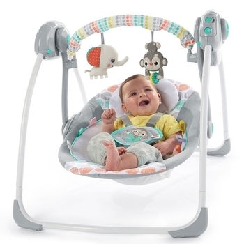 Крісло-гойдалка Bright Starts Whimsical Wild (11803) - Pampik - 3