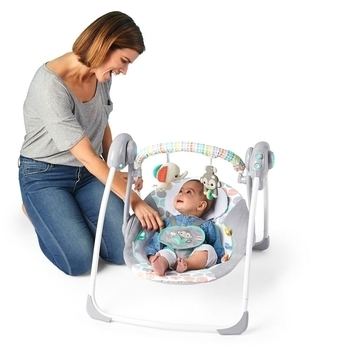 Крісло-гойдалка Bright Starts Whimsical Wild (11803) - Pampik - 10