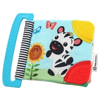 Книжка-гризун Baby Einstein Teather Book (11794) - Pampik