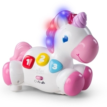 Іграшка музична Bright Starts Rock & Glow Unicorn (10307) - Pampik