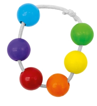 Набір для малювання SES Creative My first Воскові олівці-намистинки, 6 кольорів (00244S) - Pampik