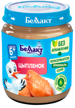 Пюре Беллакт Курча, 95 г - Pampik