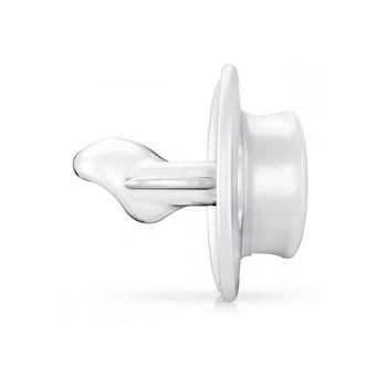 Силиконовая ортодонтическая пустышка Baby-Nova Good Night, р.1, 0-6 мес., голубой (3962477) - Pampik - 2