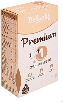 Суміш суха молочна Беллакт Premium 1, 400 г - Pampik