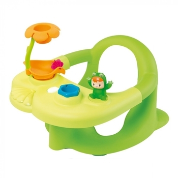 Стільчик для купання Smoby Cotoons з ігровою панеллю, зелений (110615) - Pampik