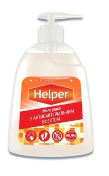 Рідке мило Helper Преміум, з антибактеріальним ефектом, 500 мл - Pampik