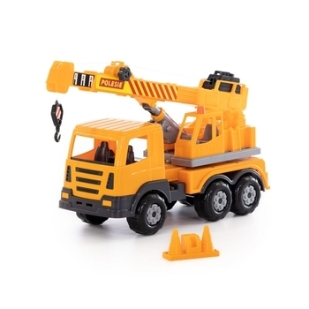 Іграшка Polesie Престиж Автомобіль-кран №2, в коробці (70715) - Pampik