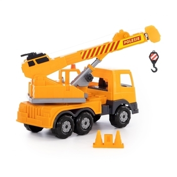 Іграшка Polesie Престиж Автомобіль-кран №2, в коробці (70715) - Pampik - 2