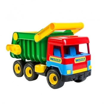 Самоскид Tigres Middle truck, 38 см, зелений кузов (39222) - Pampik - 2