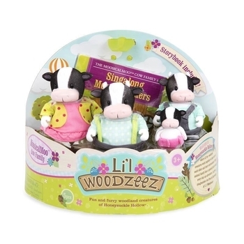 Набор фигурок Li'l Woodzeez Семья Коров (6195) - Pampik