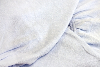 Простыня на резинке LightHouse, махра, 160х200 см, голубой (46715) - Pampik - 4