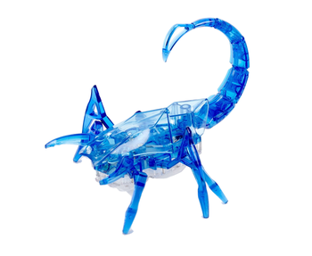 Наноробот Hexbug Scorpion, голубой (409-6592_blue) - Pampik